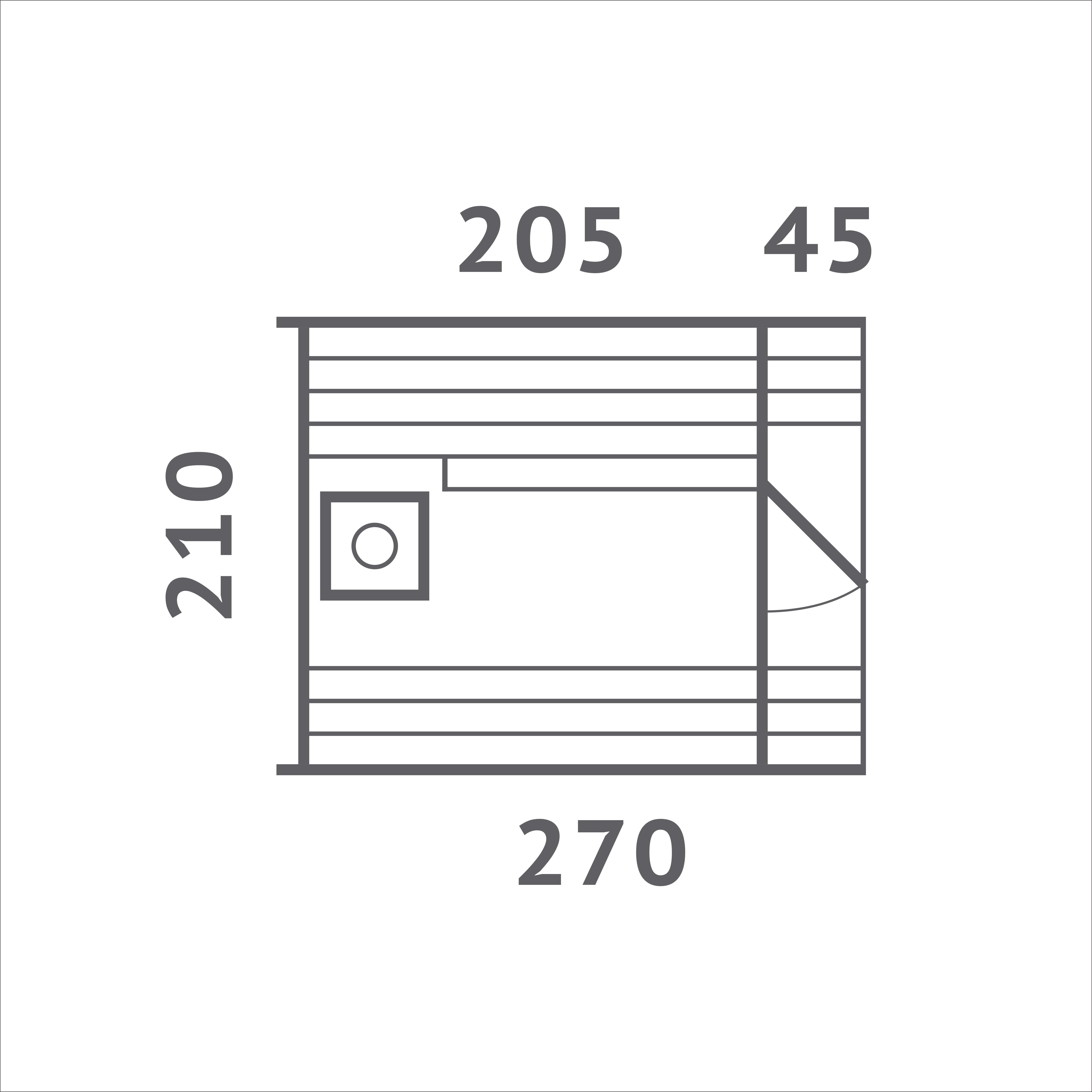 Баня БОЧКА МАЛЕНЬКАЯ с верандой 0,5м