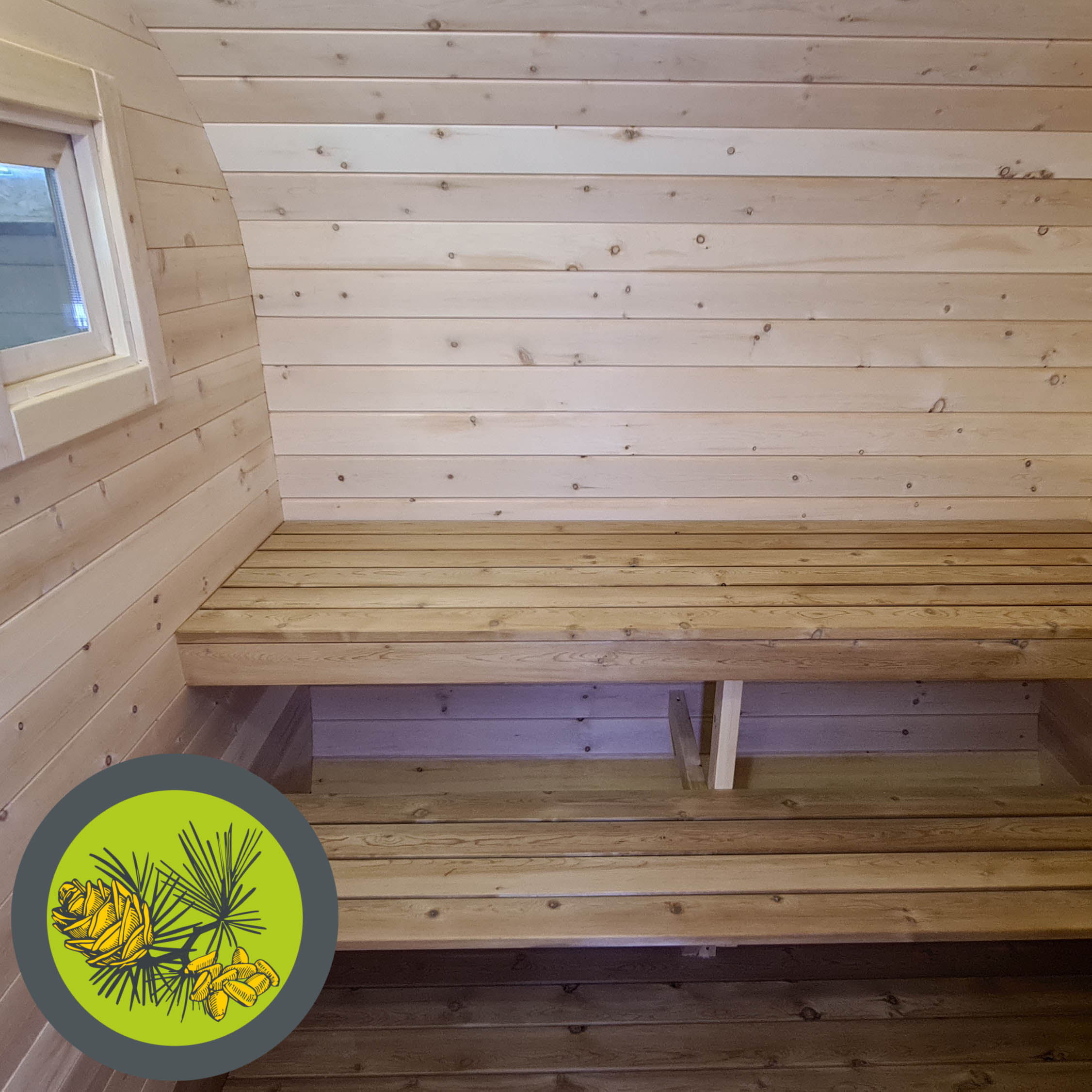 Баня КВАДРО ОВАЛ 4х2.5