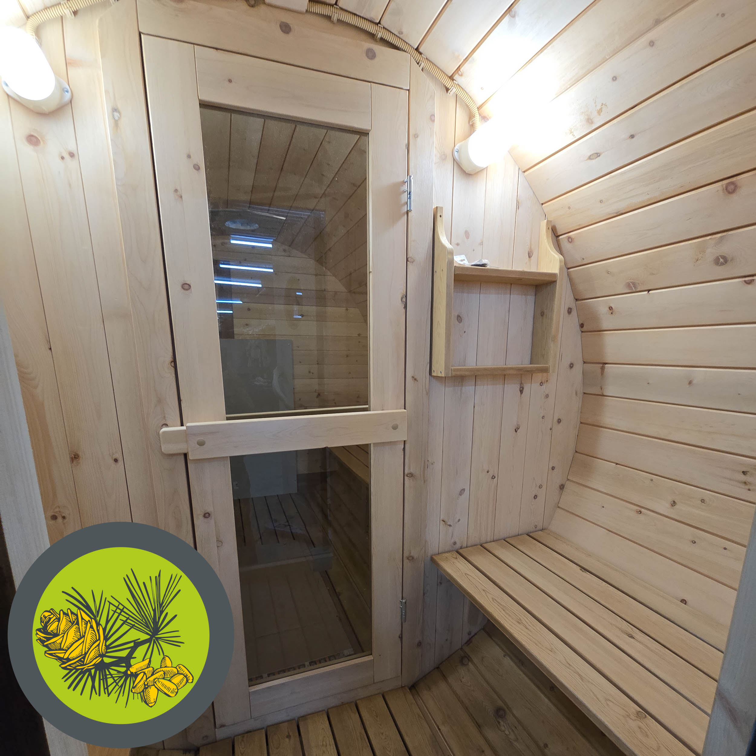 #535 Баня БОЧКА СРЕДНЯЯ