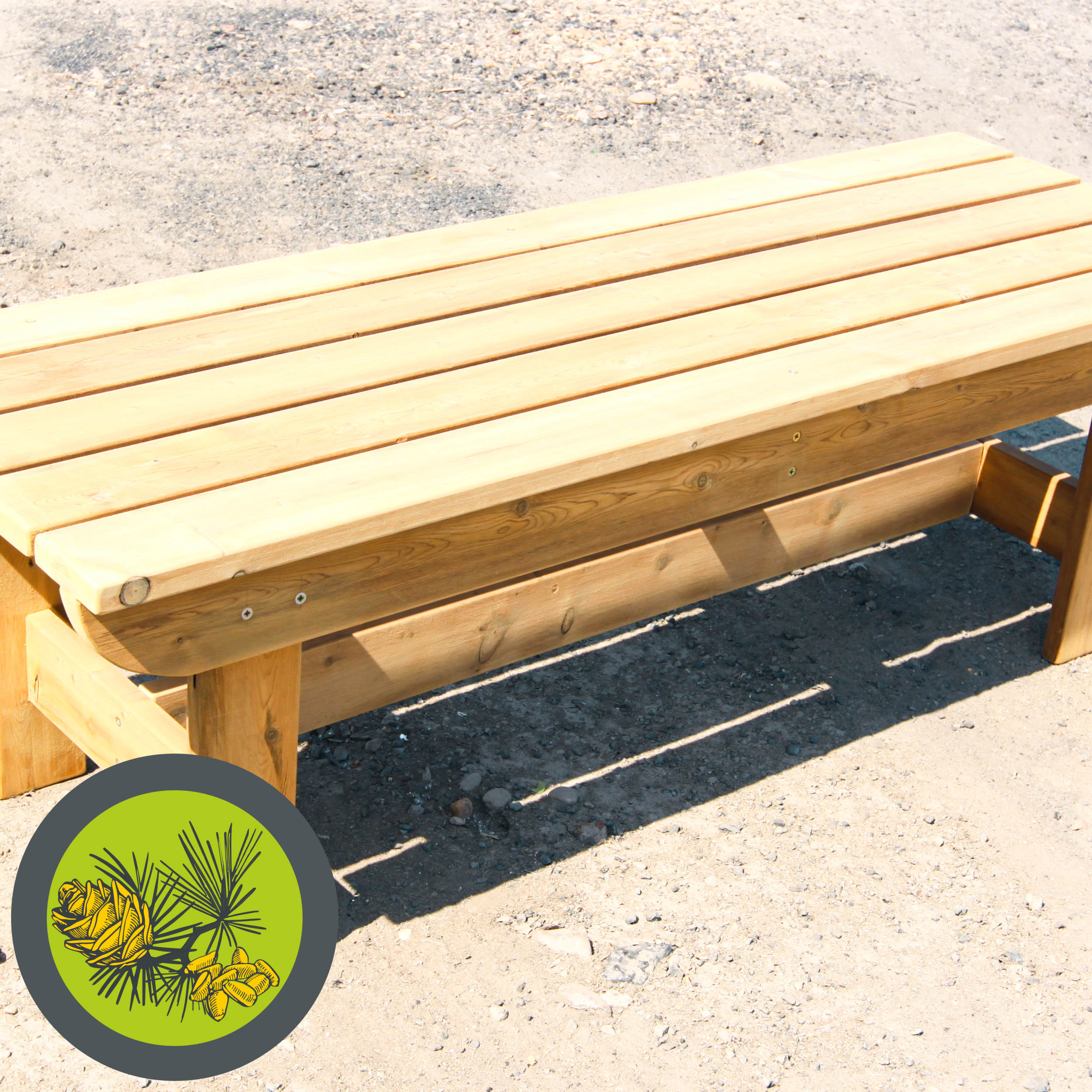 Лавка отдельностоящая