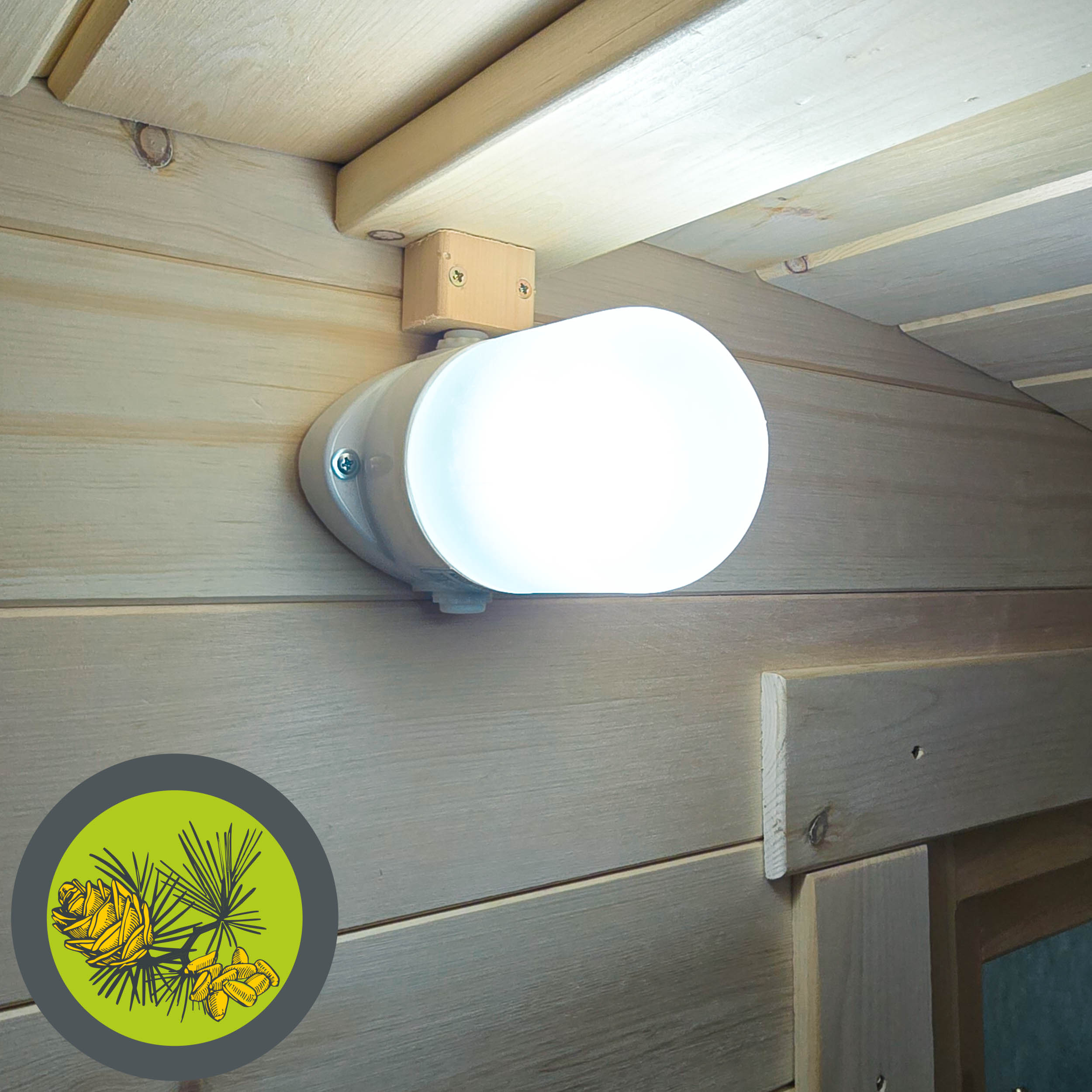 Светильник с автоматом 6А