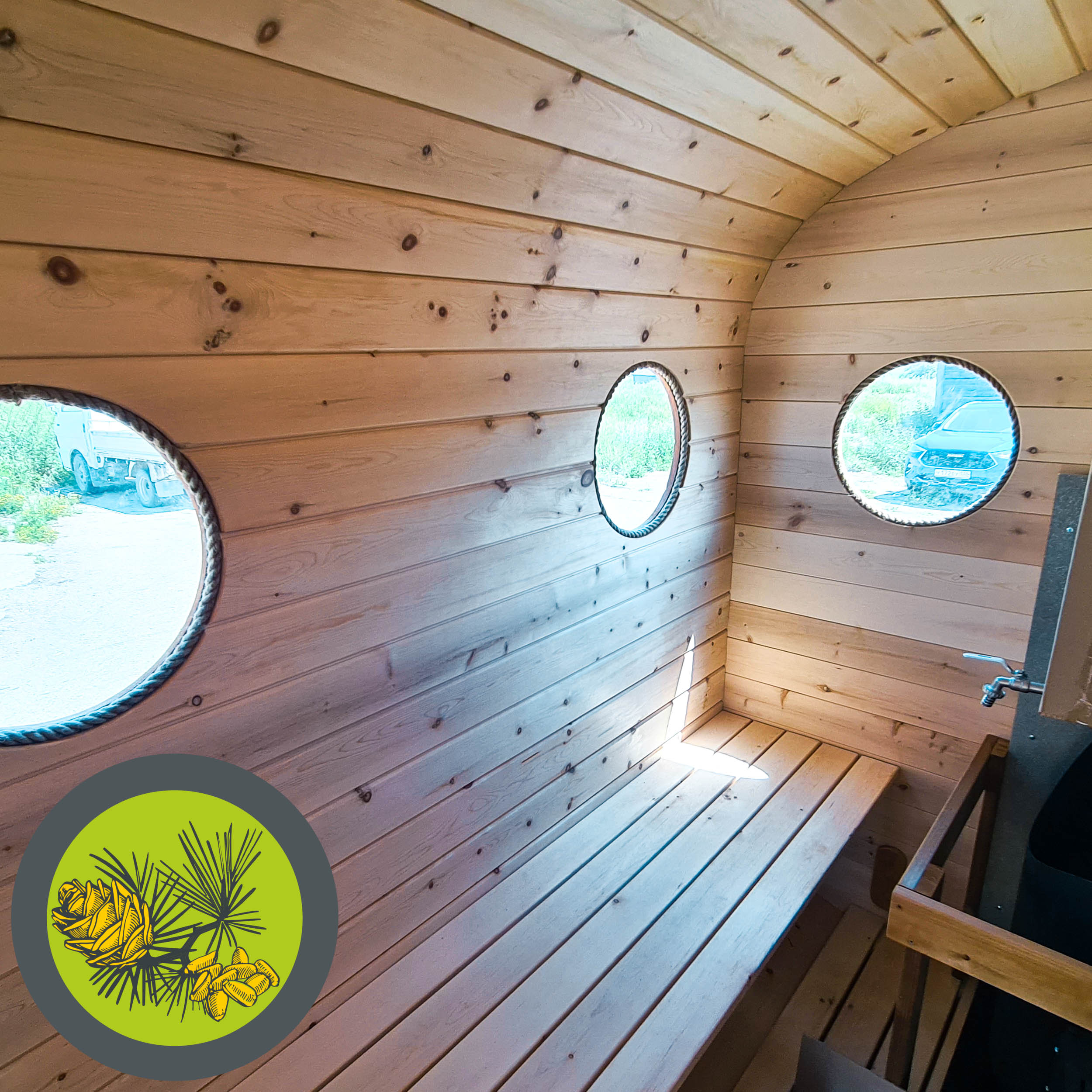 Окно круглое глухое ~Ø 370