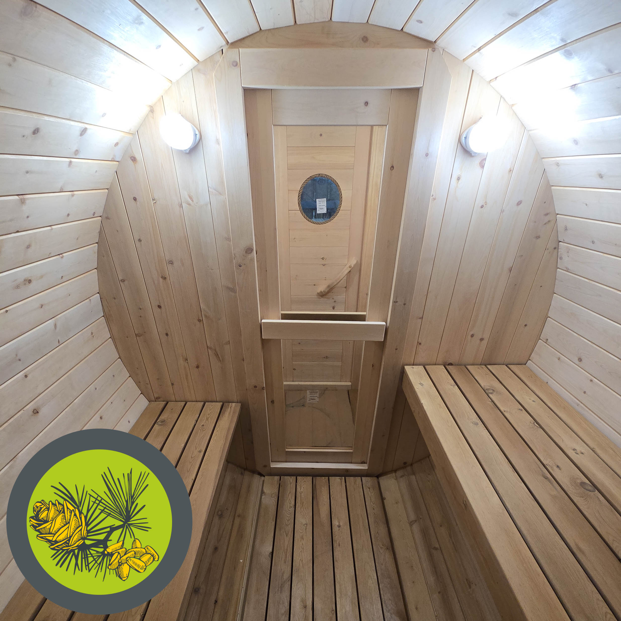 #535 Баня БОЧКА СРЕДНЯЯ