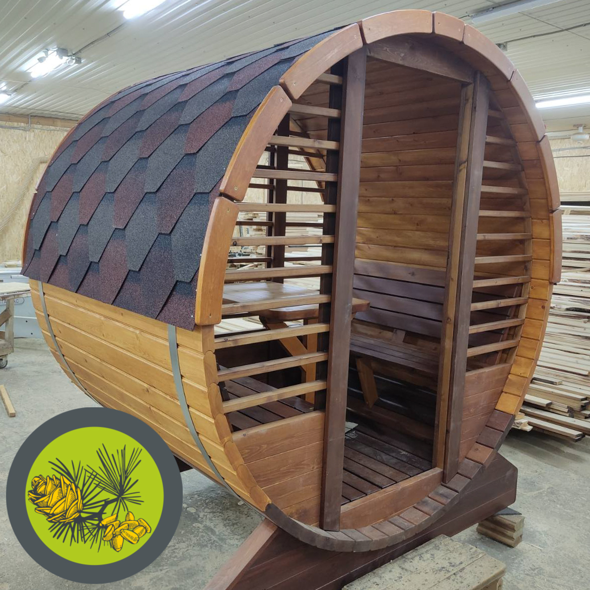 Беседка БОЧКА МАЛЕНЬКАЯ