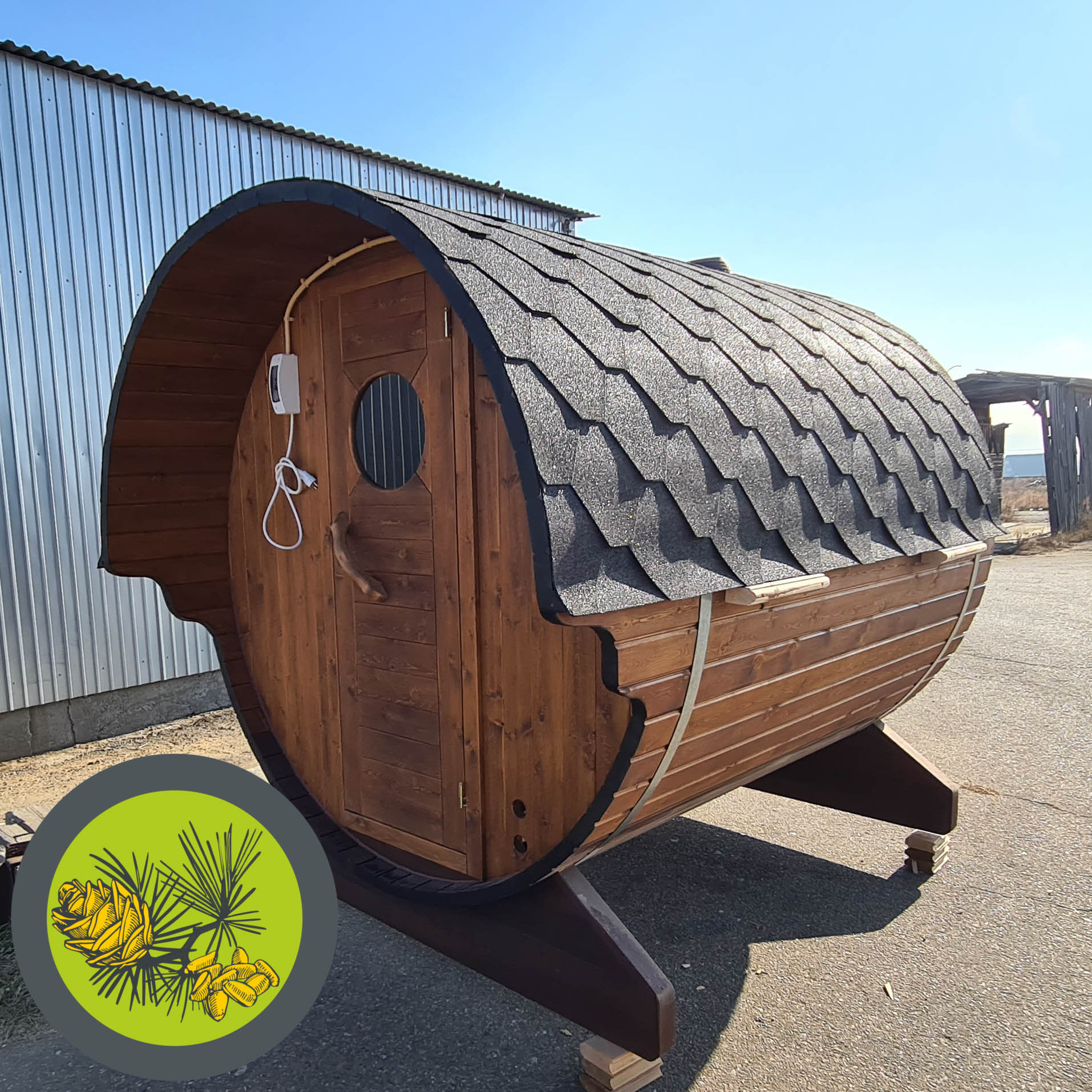 Баня БОЧКА МАЛЕНЬКАЯ