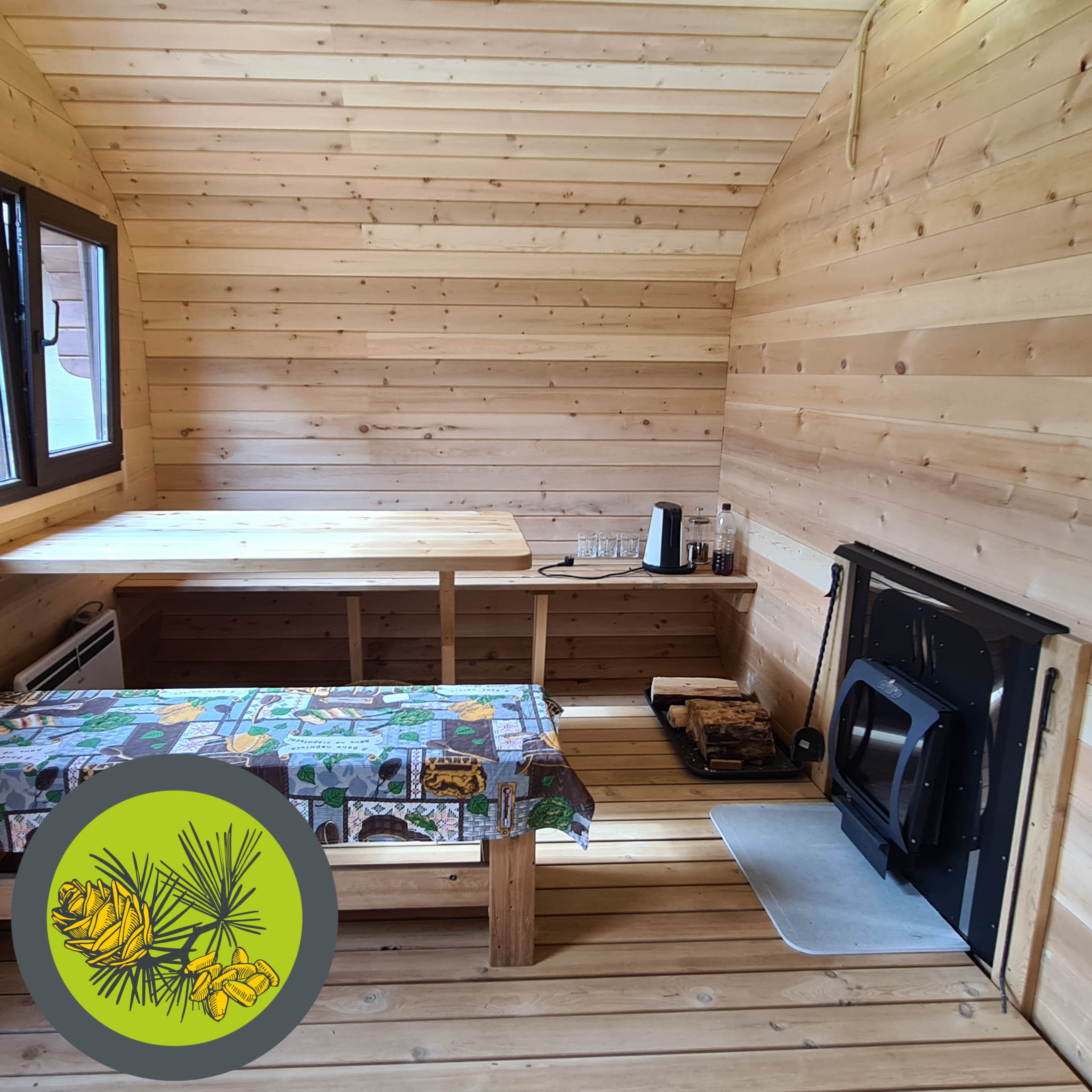 Баня КВАДРО ОВАЛ 4х5