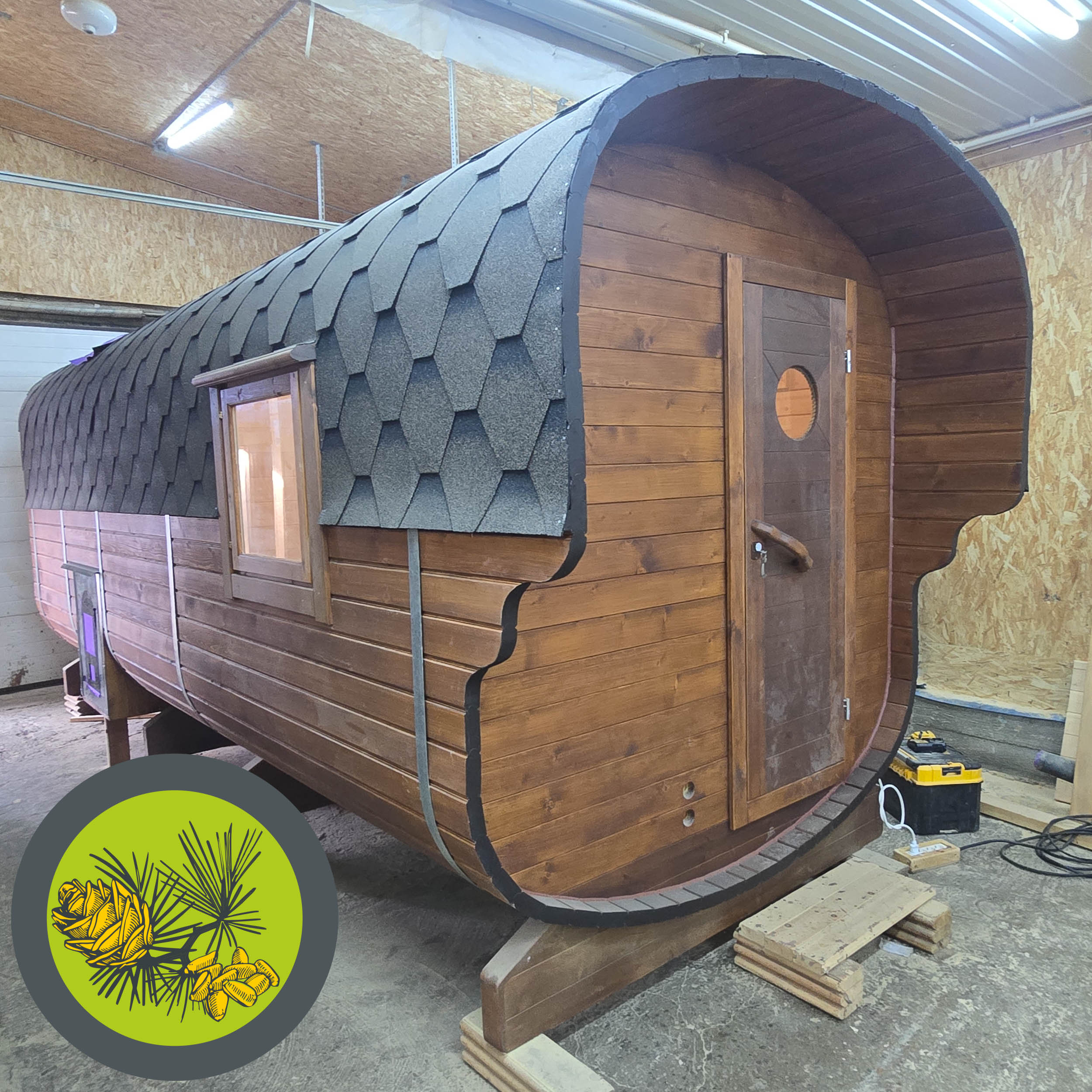 #555 Баня КВАДРО БОЛЬШАЯ