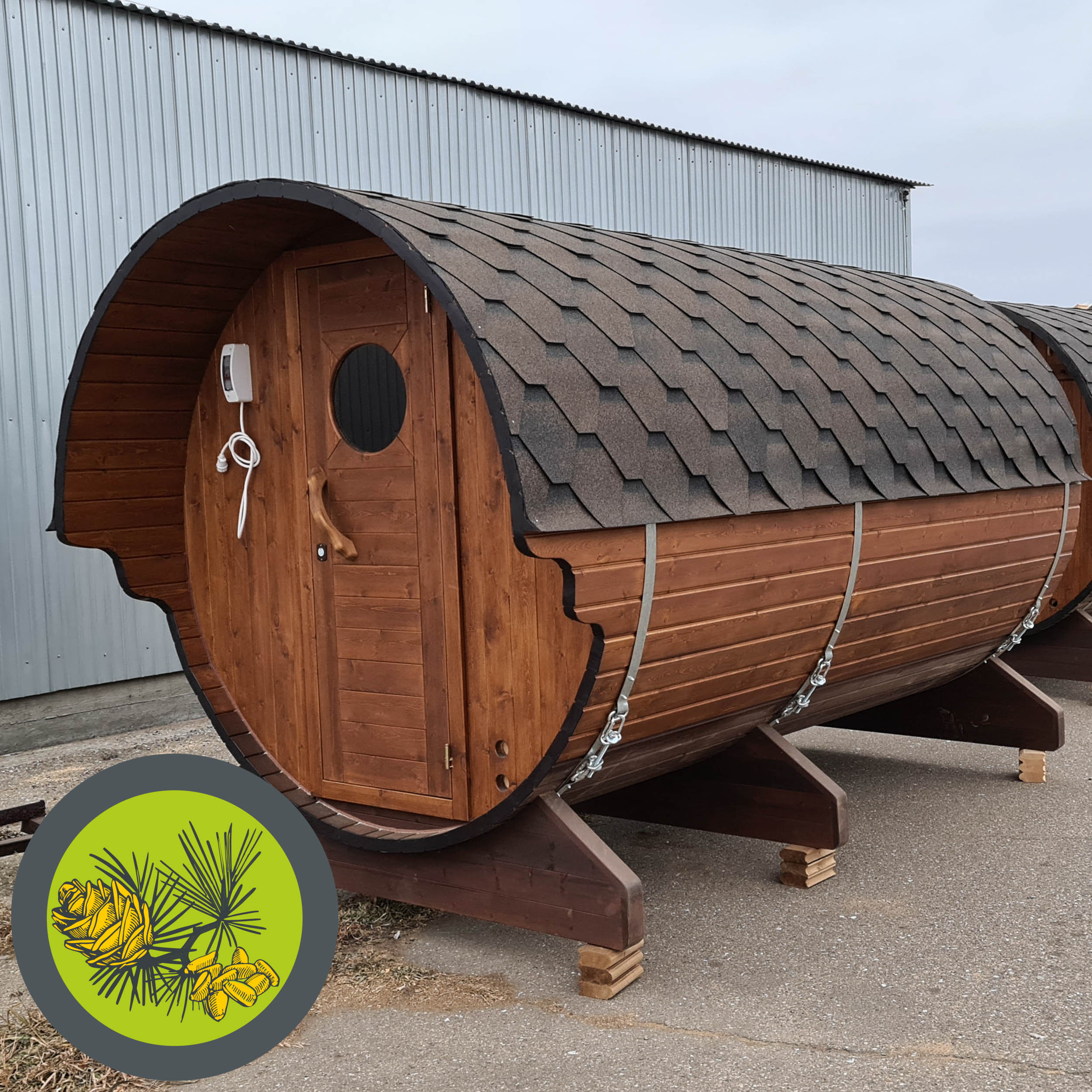 #535 Баня БОЧКА СРЕДНЯЯ