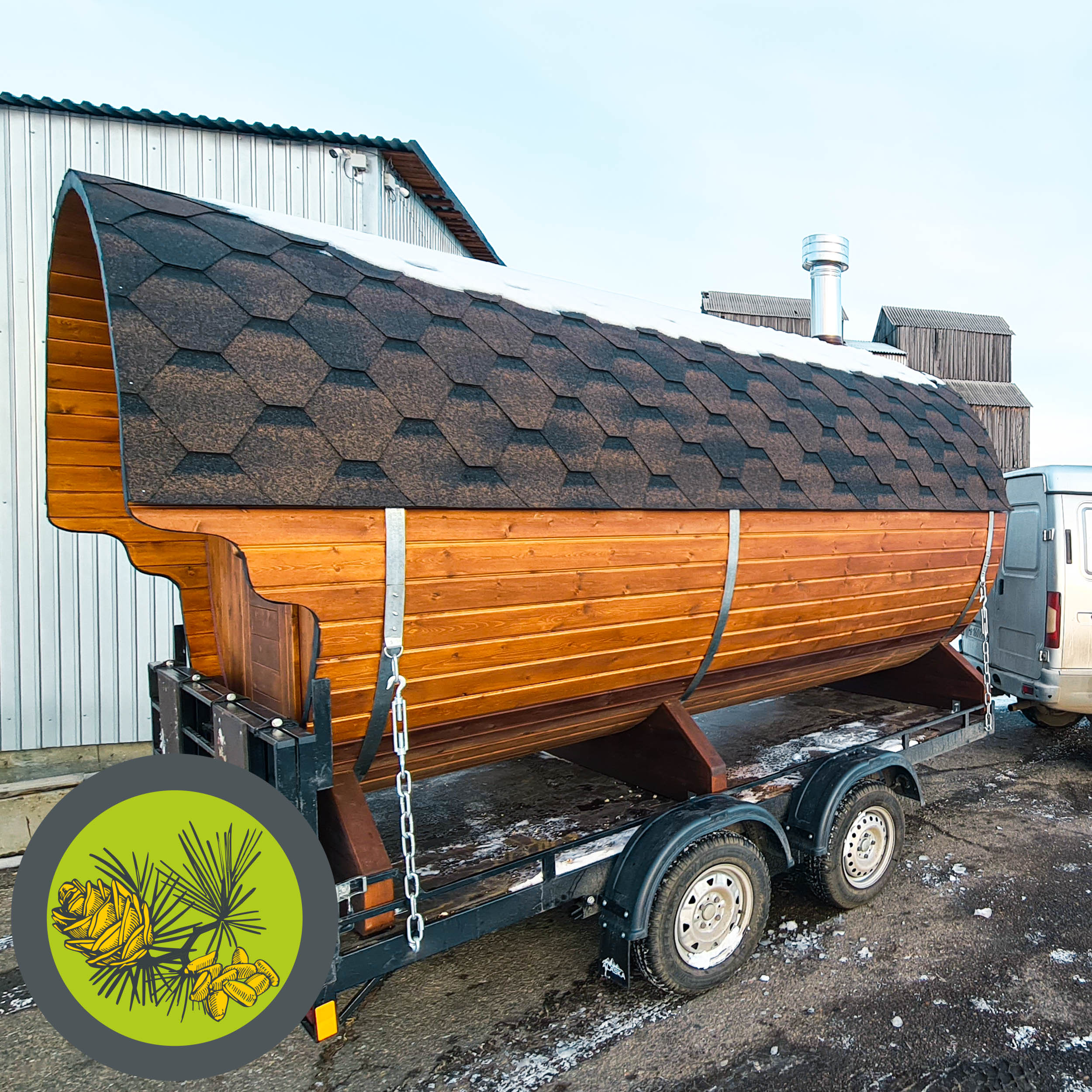 Установка на прицеп Заказчика