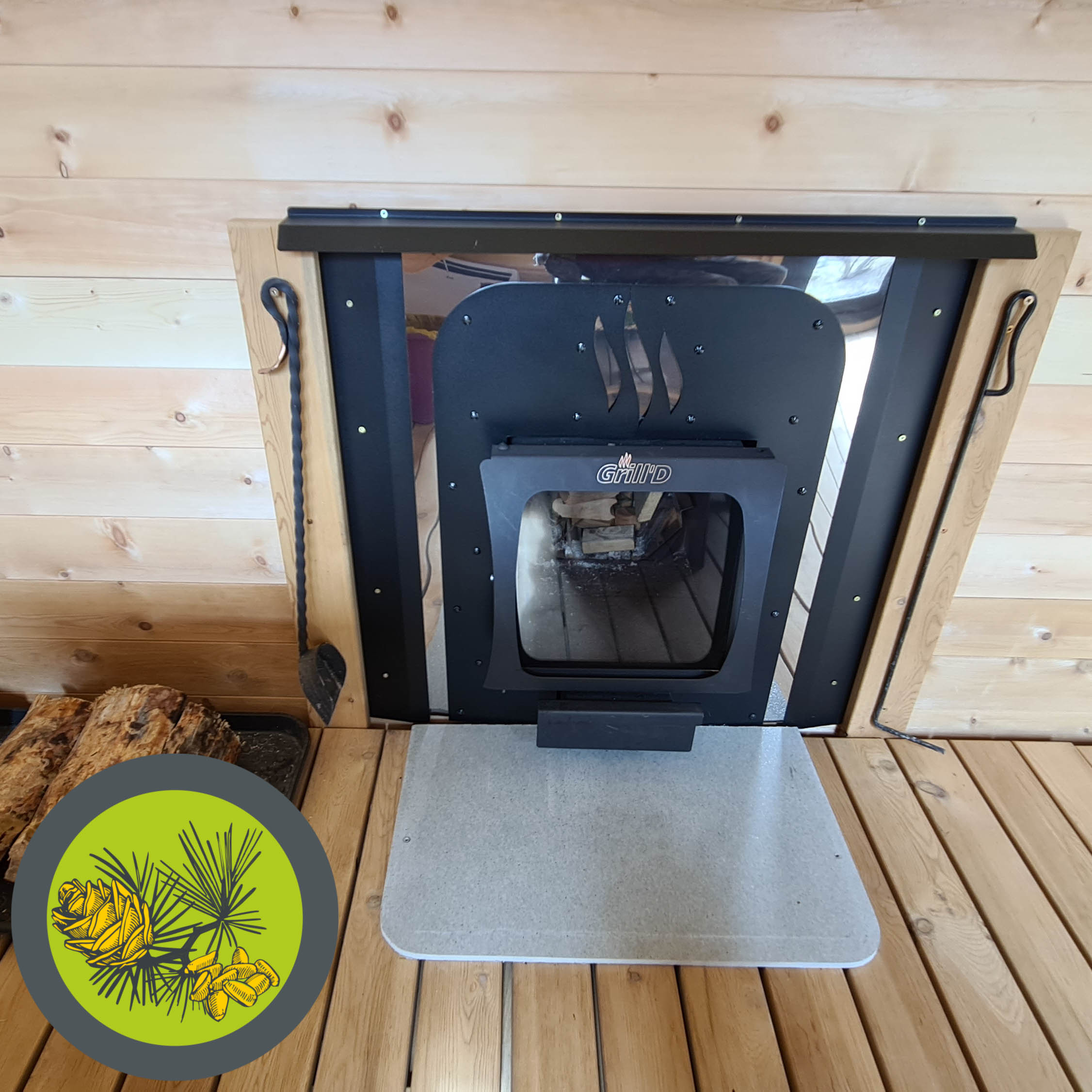 Баня КВАДРО ОВАЛ 4х6