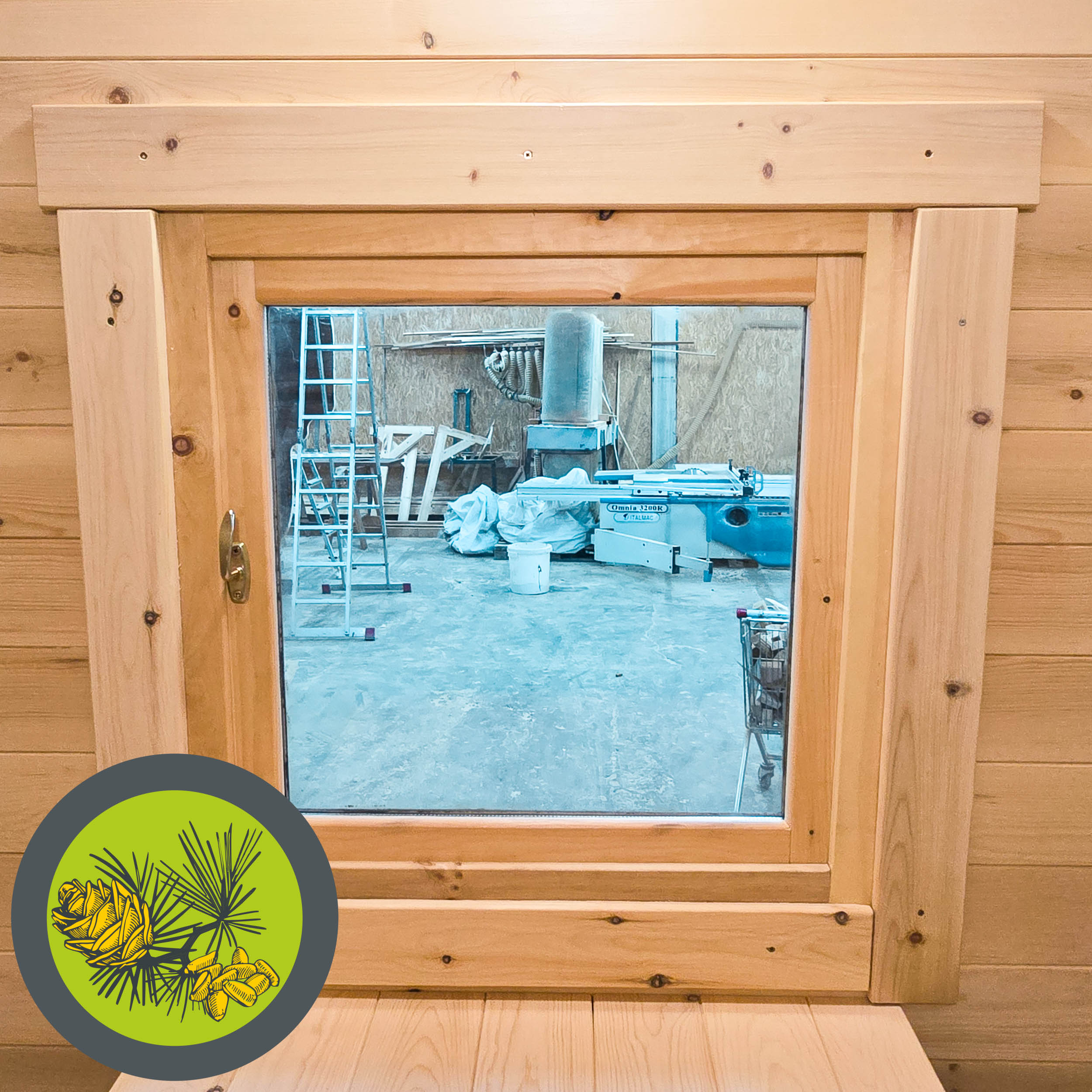 Окно дер. открывающееся ~700x700