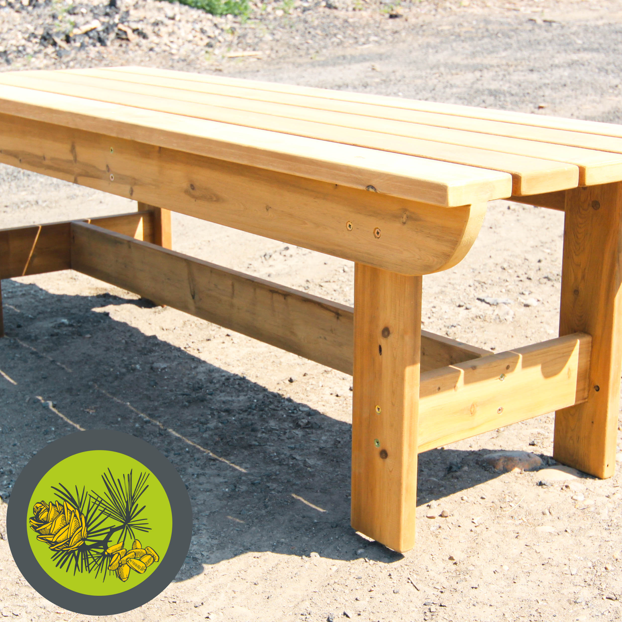 Лавка отдельностоящая