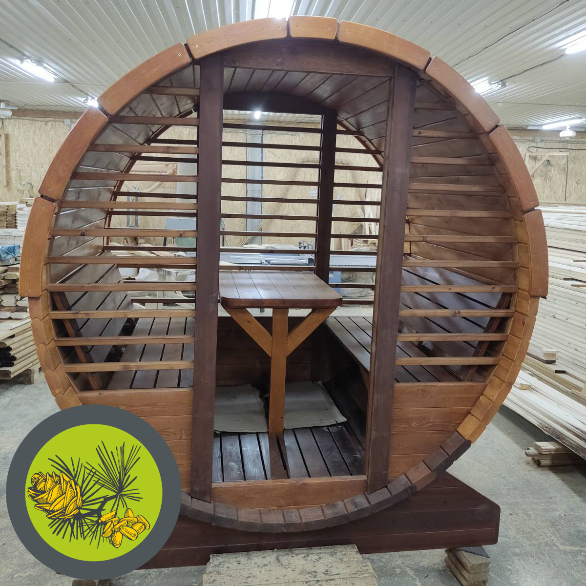 Беседка БОЧКА МАЛЕНЬКАЯ