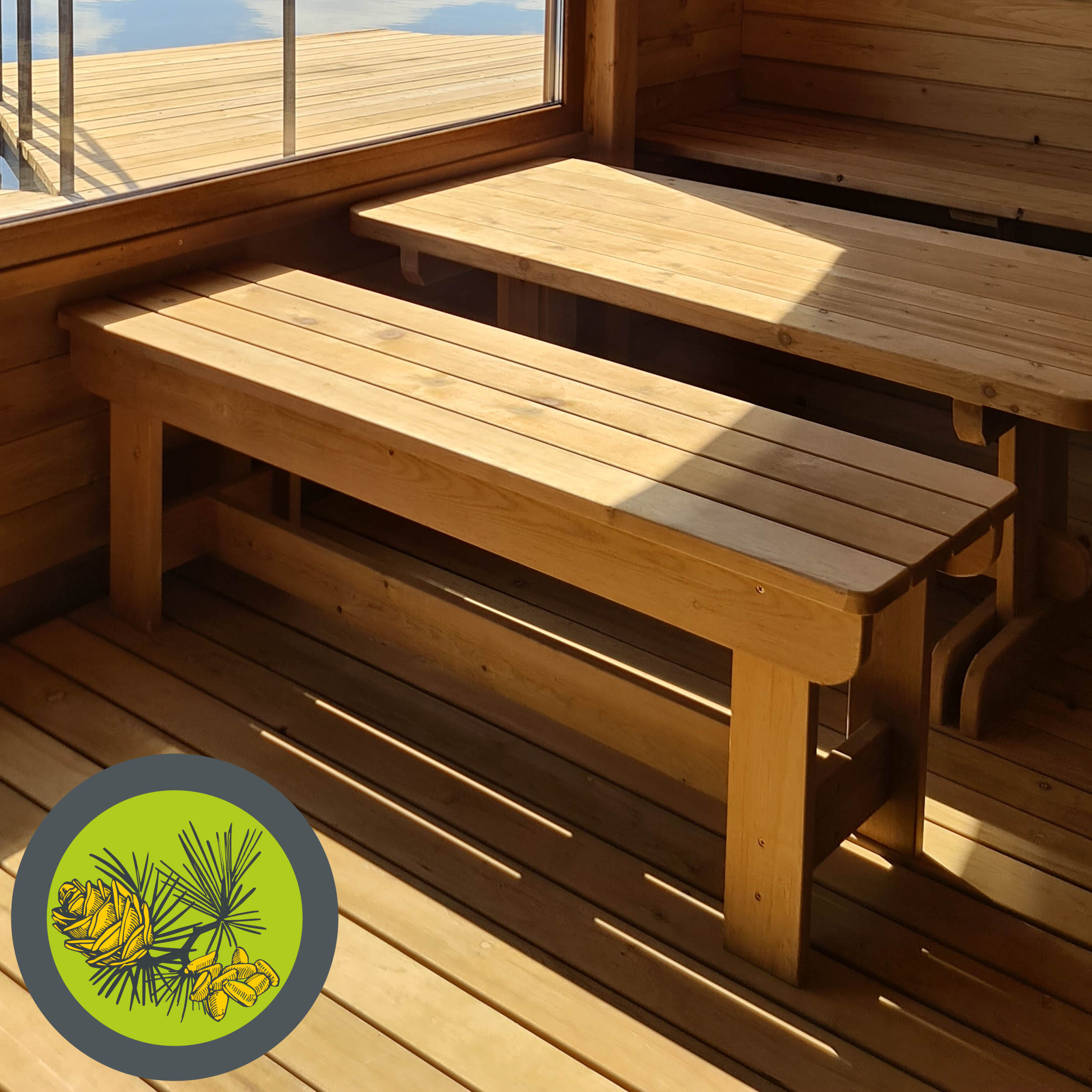 Лавка отдельностоящая