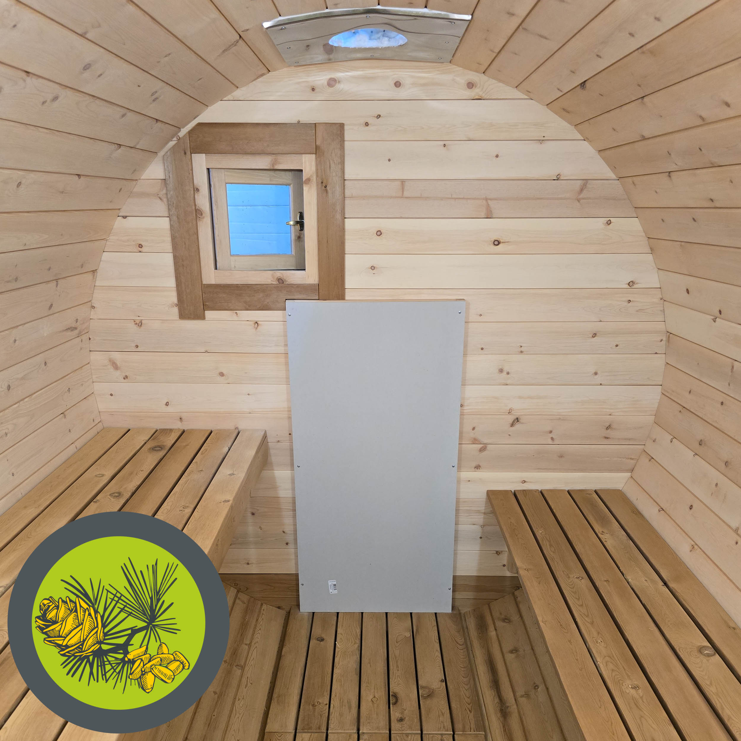 #535 Баня БОЧКА СРЕДНЯЯ