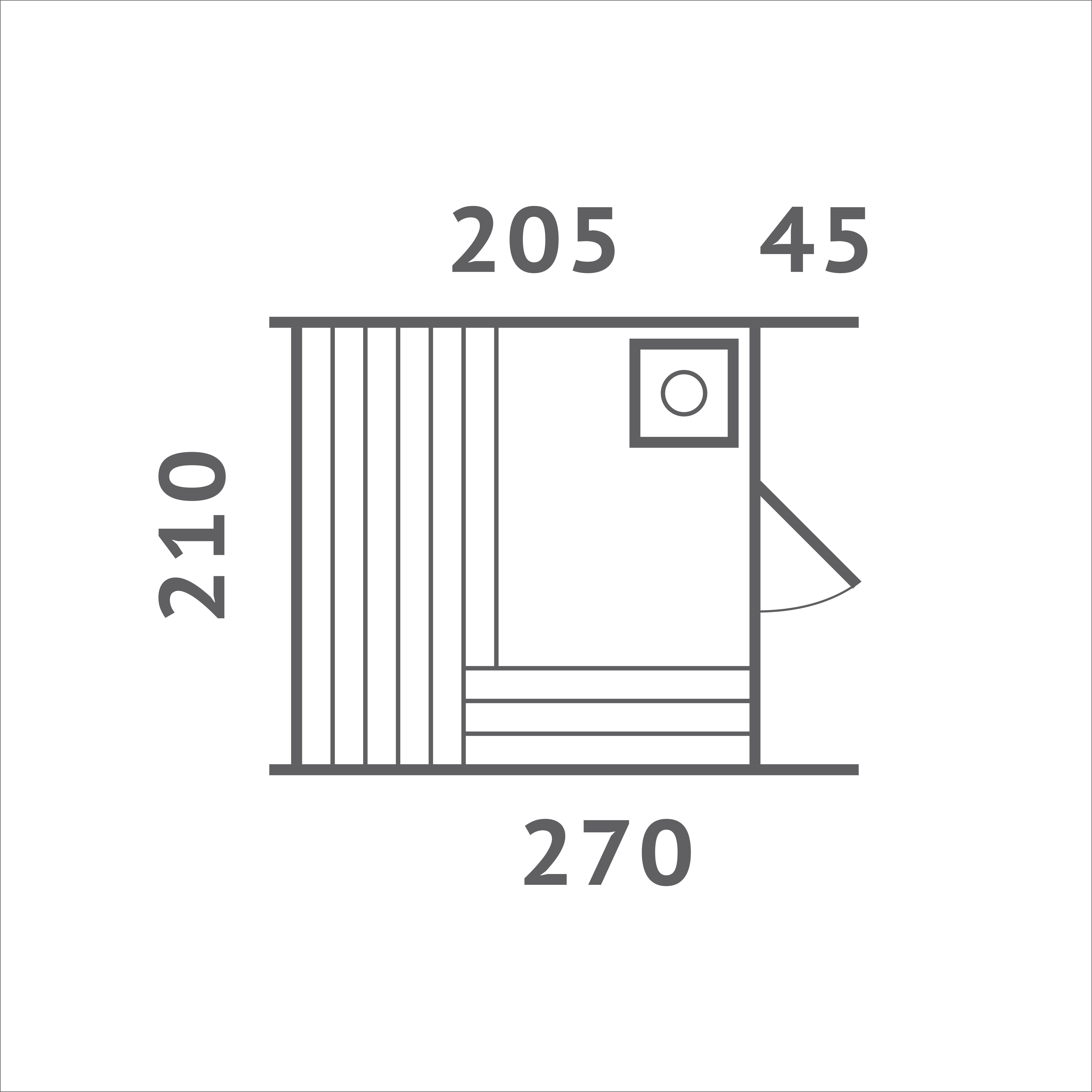 Баня КВАДРО МАЛЕНЬКАЯ