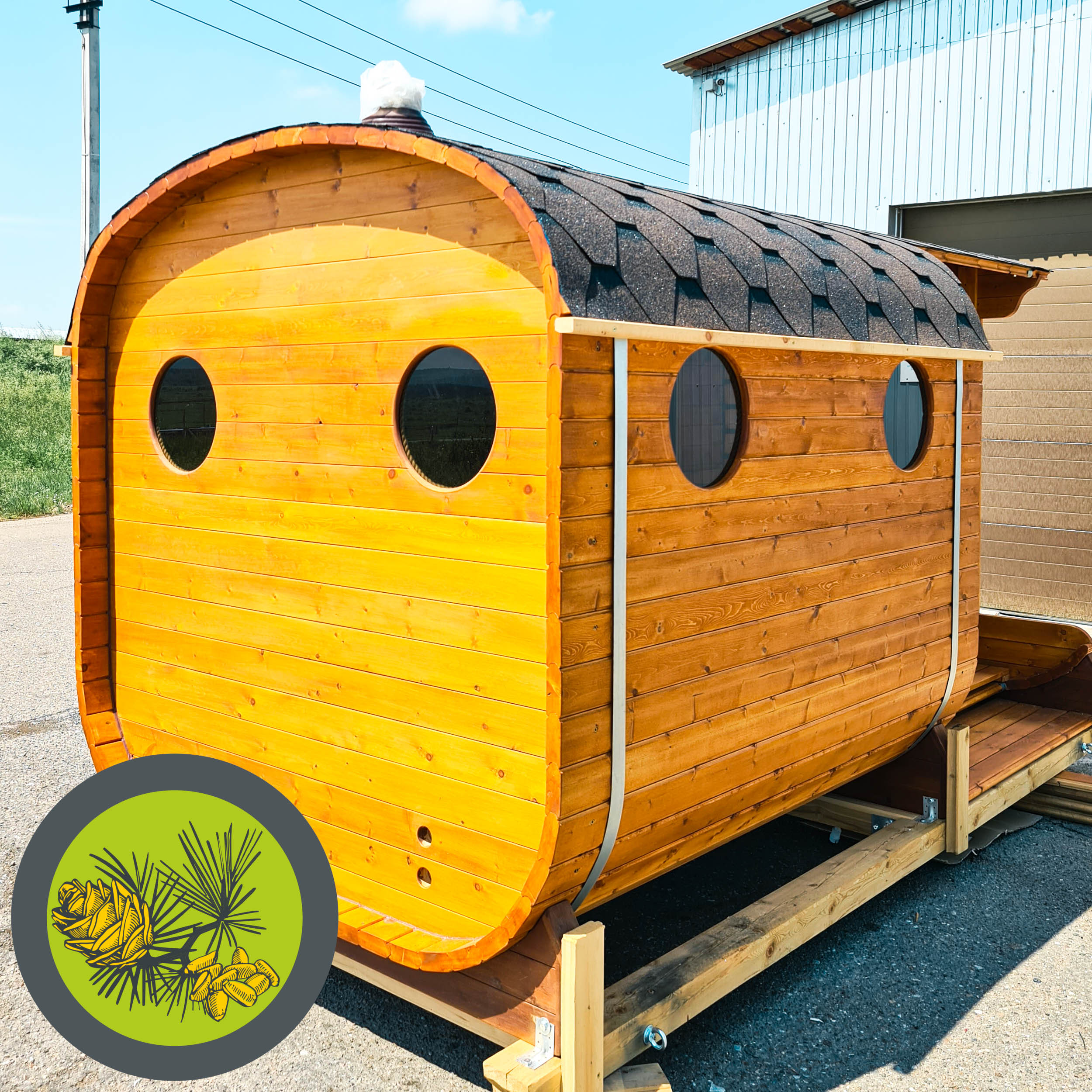 Окно круглое глухое ~Ø 370